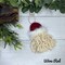 Macrame Santa Gnome Christmas Ornament, Rustic, Boho Holiday, Boho Christmas Decor, Bohemian Holiday, Winter Decor, Christmas Macrame product 3